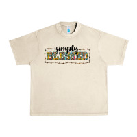 Sandshell simply blessed Urban Heavy Tee - BarkalooDesign