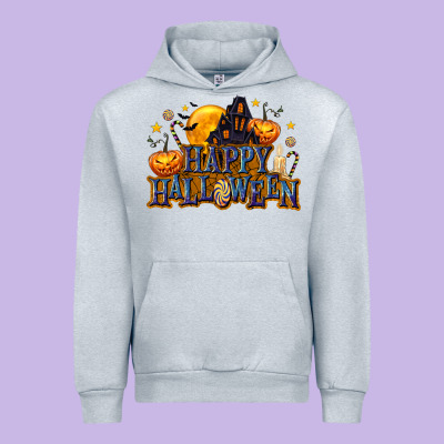 Happy Halloween Urban Hoodie Designed By Texasbilliewilder