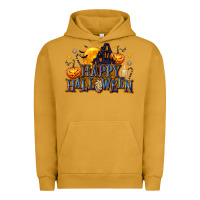 Pigment Peanut Butter Happy Halloween Urban Hoodie - texasbilliewilder