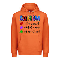 Carrot i'm a hot mess always stressed and proudly autism Premium Hoodie - Artiststas