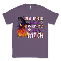 Lavender in a world full of princesses be a witch Classic Tee - BundleAndBundleShop