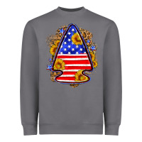 Storm American flag arrowhead Heavyweight Sweatshirt - Neo Western