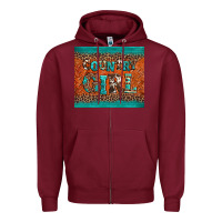 Burgundy country girl Zipper Hoodie - BarkalooDesign