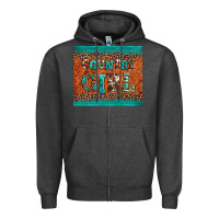 Charcoal Heather country girl Zipper Hoodie - BarkalooDesign