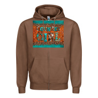 Chestnut country girl Zipper Hoodie - BarkalooDesign