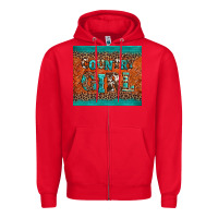 Red country girl Zipper Hoodie - BarkalooDesign