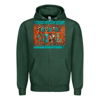 Sports Green country girl Zipper Hoodie - BarkalooDesign