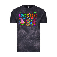 Cloud Black lgbtq love is love gnomes Vintage Tee - HRA Design Shop