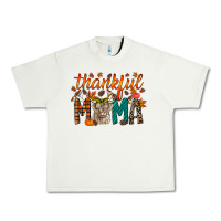 Pistachio thankful mama highland cow Urban Heavy Tee - RacoonDesign
