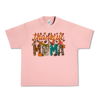 Salmon thankful mama highland cow Urban Heavy Tee - RacoonDesign
