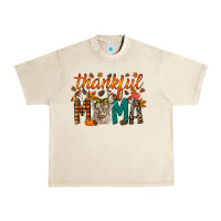 Sandshell thankful mama highland cow Urban Heavy Tee - RacoonDesign
