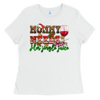 White mommy needs her jingle juice Ladies Tee - AdoDesignShop