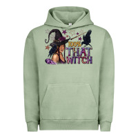 Pigment Oil Green 100% That Witch Black Afro Witch Urban Hoodie - texasbilliewilder