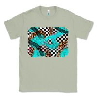 Matcha race day turquoise background Classic Tee - AdoDesignShop