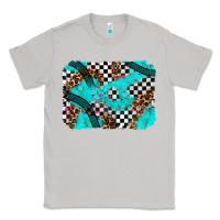 Moon Dust race day turquoise background Classic Tee - AdoDesignShop