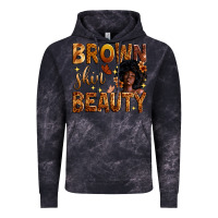 Cloud Black brown skin beauty Vintage Hoodie - Zillion Design Studio
