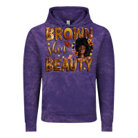 Cloud Purple brown skin beauty Vintage Hoodie - Zillion Design Studio
