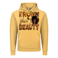 Vintage Mustard brown skin beauty Vintage Hoodie - Zillion Design Studio