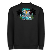Black beach please Heavyweight Sweatshirt - SublimationCraftShop