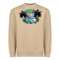 Mushroom beach please Heavyweight Sweatshirt - SublimationCraftShop