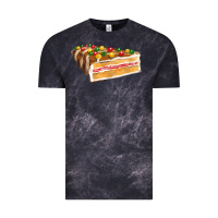 Cloud Black chocolate christmas cake fa element Vintage Tee - FaDigitalArtStudio