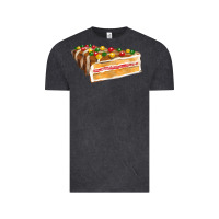 Vintage Black chocolate christmas cake fa element Vintage Tee - FaDigitalArtStudio