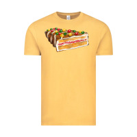 Vintage Mustard chocolate christmas cake fa element Vintage Tee - FaDigitalArtStudio