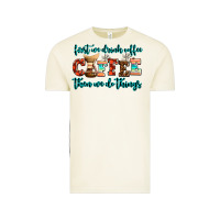 Vintage Arctic first we drink coffee then we do things Vintage Tee - AdoDesignShop