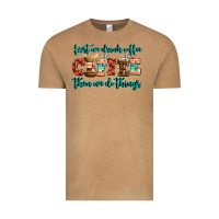 Vintage Camel first we drink coffee then we do things Vintage Tee - AdoDesignShop