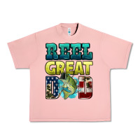 Salmon reely great dad Urban Heavy Tee - HRA Design Shop