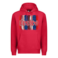 Cardinal boston baseball team spirit brushstrokes Premium Hoodie - Artiststas