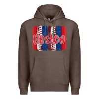Coffee boston baseball team spirit brushstrokes Premium Hoodie - Artiststas