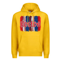 Lemon boston baseball team spirit brushstrokes Premium Hoodie - Artiststas