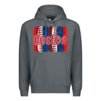 Rock boston baseball team spirit brushstrokes Premium Hoodie - Artiststas