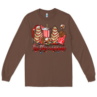 Chestnut tis the season christmas tree  cake baseball Long Sleeve Tee - AdoDesignShop