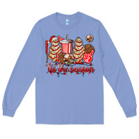 Colony Blue tis the season christmas tree  cake baseball Long Sleeve Tee - AdoDesignShop