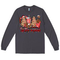 Smoke tis the season christmas tree  cake baseball Long Sleeve Tee - AdoDesignShop