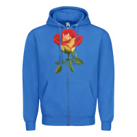 True Royal Ketchup And Mustard Rose Zipper Hoodie - LillyAllenDesigns