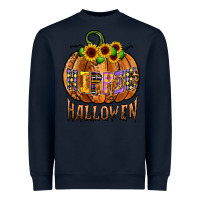 Navy hippie halloween Heavyweight Sweatshirt - CowhideDigitalArt