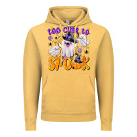 Vintage Mustard Too Cute To Spook Vintage Hoodie - texasbilliewilder