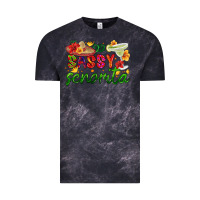 Cloud Black sassy senorita Vintage Tee - HRA Design Shop