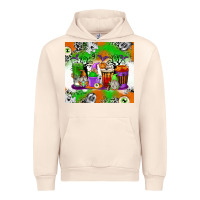 Sandshell Halloween Coffee Cups Urban Hoodie - texasbilliewilder