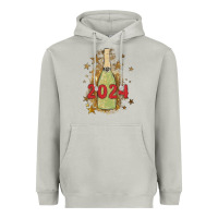 Moon Dust sparkly champagne Heavyweight Hoodie - MaliasSmallBusiness