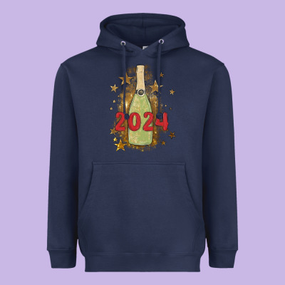 Sparkly Champagne Heavyweight Hoodie Designed By Maliassmallbusiness