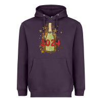 Plum sparkly champagne Heavyweight Hoodie - MaliasSmallBusiness