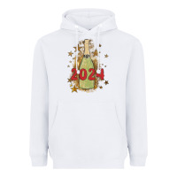 White sparkly champagne Heavyweight Hoodie - MaliasSmallBusiness