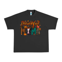 Pigment Black thankful mama holstein cow Urban Heavy Tee - RacoonDesign