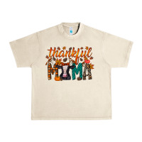 Sandshell thankful mama holstein cow Urban Heavy Tee - RacoonDesign