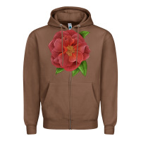 Chestnut Cinco De Mayo Rose Zipper Hoodie - LillyAllenDesigns