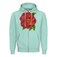 Seafoam Cinco De Mayo Rose Zipper Hoodie - LillyAllenDesigns